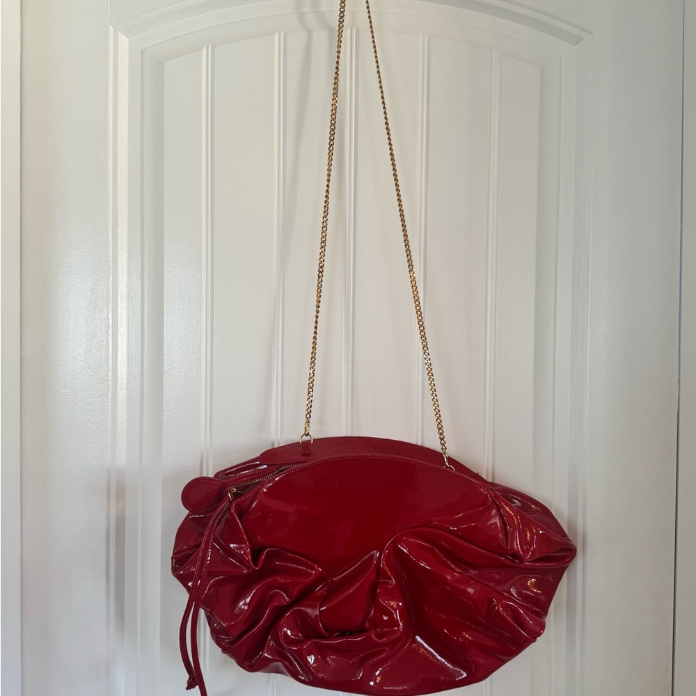 Red Patent Leather Handbag - Vivienne Westwood